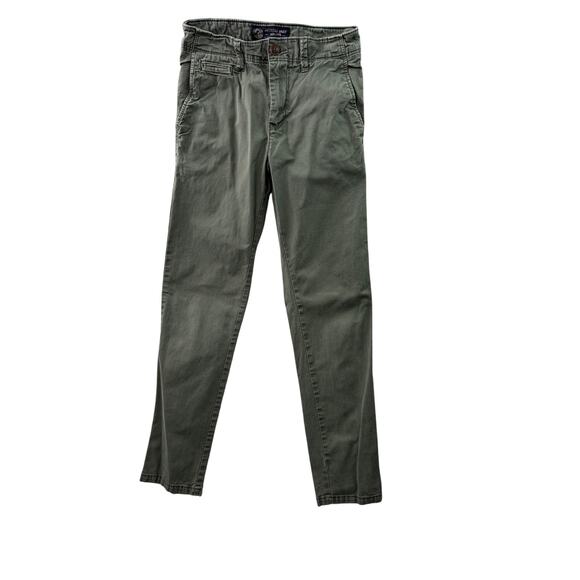 American Eagle CoreFlex Slim Fit Chinos – Olive Green – Size 28x32 - Picture 1 of 6